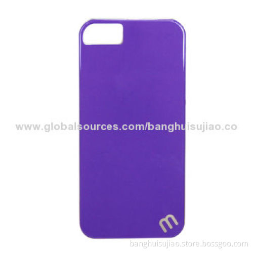 New Purple Phone Case for iPhone 5/5S, Customized Designs Welcomed